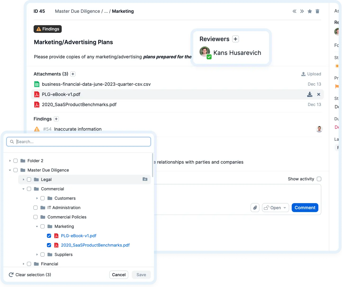 Premier Diligence Management Platform DealRoom